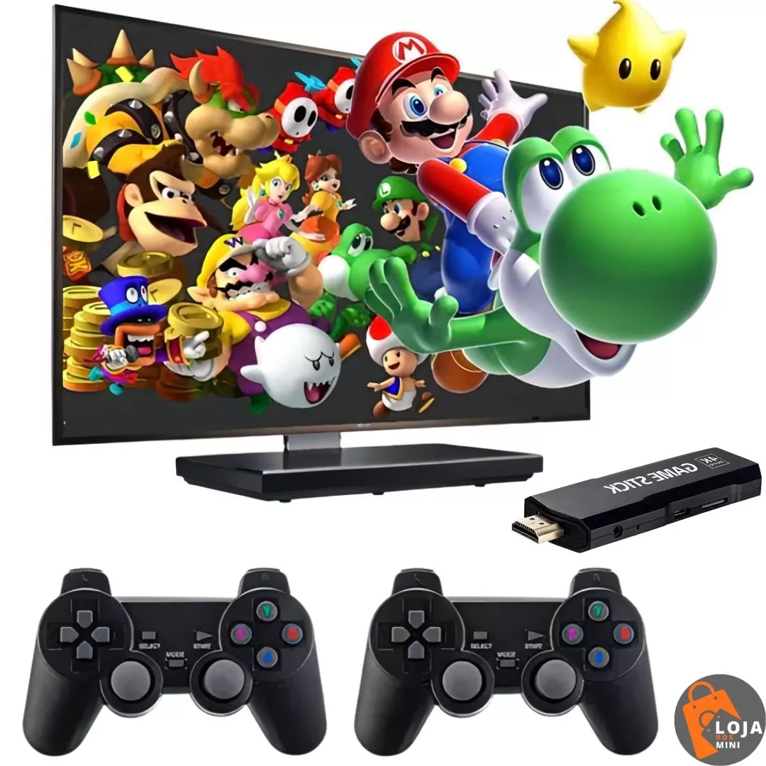 Game Retrô HDMI 128Gb 40.000 Jogos - Loja dos Mini